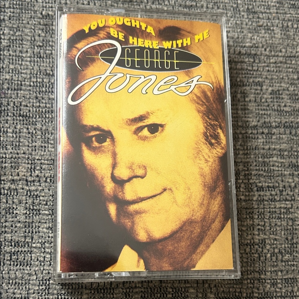 George Jones – You Oughta Be Here With Me‎ (Cassette)